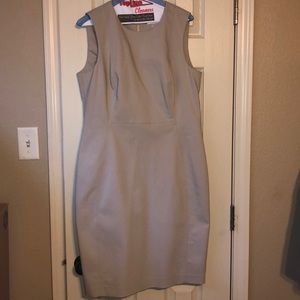 Size 12 Calvin Klein tan dress